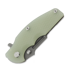 Сгъваем нож Hinderer Jurassic Clip Point Magnacut Working Finish, translucent green