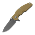 Coltello pieghevole Hinderer Jurassic Magnacut Slicer, Battle Bronze, Coyote