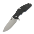 Hinderer Jurassic Magnacut Slicer Flat Grind sulankstomas peilis, Stonewash Blue, Black