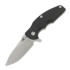 Hinderer Jurassic Magnacut Slicer Flat Grind kääntöveitsi, Stonewash Bronze, Black