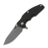 Couteau pliant Hinderer Jurassic Magnacut Slicer Flat Grind, Working Finish, Black