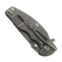 Hinderer Jurassic Magnacut Slicer Flat Grind sulankstomas peilis, Working Finish, Blue