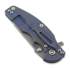 Coltello pieghevole Hinderer Jurassic Magnacut Slicer, Tri-Way Battle Blue, Blue G10