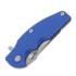 Coltello pieghevole Hinderer Jurassic Magnacut Slicer, Tri-Way Stonewash, Blue G10