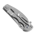 Coltello pieghevole Hinderer Jurassic Magnacut Slicer, Tri-Way Stonewash, Blue G10