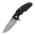 Coltello pieghevole Hinderer Jurassic Magnacut Slicer, Tri-Way Stonewash Bronze, Black G10
