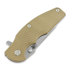 Hinderer Jurassic Magnacut Slicer sulankstomas peilis, Tri-Way Stonewash, Coyote G10