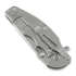 Coltello pieghevole Hinderer Jurassic Magnacut Slicer, Tri-Way Stonewash, Coyote G10