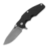 Coltello pieghevole Hinderer Jurassic Magnacut Slicer, Tri-Way Working Finish, Black G10