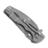 Hinderer Jurassic Magnacut Slicer sulankstomas peilis, Tri-Way Working Finish, Black G10