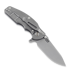 Coltello pieghevole Hinderer Jurassic Magnacut Slicer, Tri-Way Working Finish, Blue/Black G10