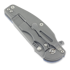 Hinderer Jurassic Magnacut Slicer sulankstomas peilis, Tri-Way Working Finish, Blue G10