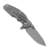Hinderer Jurassic Magnacut Slicer sulankstomas peilis, Tri-Way Working Finish, Coyote G10