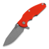 Hinderer Jurassic Spearpoint sulankstomas peilis, battle bronze, oranžinėnge