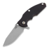 Coltello pieghevole Hinderer Jurassic Spearpoint, battle bronze, red/black