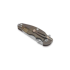 Hinderer Jurassic Spearpoint sulankstomas peilis, stonewash bronze, orange/black