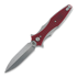 Coltello pieghevole Hinderer Maximus 20CV, rosso