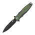 Couteau pliant Hinderer Maximus Bayonet Grind Tri-Way Battle Black OD Green G10