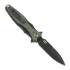 Couteau pliant Hinderer Maximus Bayonet Grind Tri-Way Battle Black OD Green G10