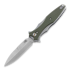 Coltello pieghevole Hinderer Maximus Bayonet, stonewashed, od green