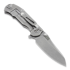 Coltello pieghevole Hinderer MP-1 TI/G10, black/grey