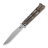 Hinderer Nieves Spanto TI SW Balisong, bronze