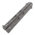 Hinderer Nieves Spanto TI Working Finish Balisong perhosveitsi