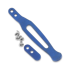Hinderer - Pocket Clip & Filler Tab set Titanium Battle Blue