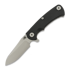 Hinderer - Project X Magnacut Sheepsfoot Stonewash Black G-10