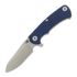 Hinderer - Project X Magnacut Sheepsfoot Stonewash Blue/Black G-10