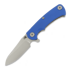Nóż składany Hinderer Project X Magnacut Sheepsfoot Stonewash Blue G-10