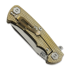 Saliekams nazis Hinderer Project X Magnacut Sheepsfoot Stonewash Bronze Coyote G-10