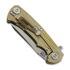 Saliekams nazis Hinderer Project X Magnacut Sheepsfoot Stonewash Bronze Coyote G-10