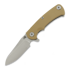 Hinderer - Project X Magnacut Sheepsfoot Stonewash Coyote G-10