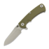 Hinderer - Project X Magnacut Sheepsfoot Stonewash OD Green G-10