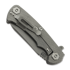 Saliekams nazis Hinderer Project X Magnacut Sheepsfoot Working Finish Black G-10