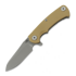 Hinderer - Project X Magnacut Sheepsfoot Working Finish Coyote G-10