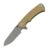 Saliekams nazis Hinderer Project X Magnacut Sheepsfoot Working Finish Coyote G-10