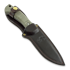Hinderer Ranch 3V Drop Point kniv, olivengr&oslash;nn