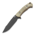Hinderer The Ranch 3V peilis, harpoon spanto natural micarta