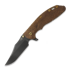 Πτυσσόμενο μαχαίρι Hinderer Vintage Series 4.0 XM-24 Skinny Bowie, Smooth Walnut