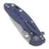 Hinderer XM-18 3.0 Gen 4 Slicer sulankstomas peilis, battle blue, mėlyna