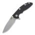 Hinderer XM-18 3.0 Gen 4 Spearpoint sulankstomas peilis, working finish, juoda