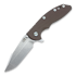 Hinderer XM-18 3,5" 20CV Harpoon Spanto sulankstomas peilis, FDE