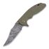 Hinderer XM-18 3,5" Battle Field sulankstomas peilis, žalia