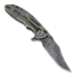 Coltello pieghevole Hinderer XM-18 3,5" Battle Field, verde