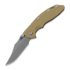 Hinderer - XM-18 3.5 Bowie Non Flipper Working Finish OD Coyote G-10