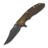 Hinderer XM-18 3.5 Bowie Vintage sulankstomas peilis, textured walnut