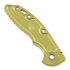 Hinderer XM-18 3.5" Brass Smooth handle scale