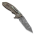 Coltello pieghevole Hinderer XM-18 3,5 Fatty Harpoon Battle Field
